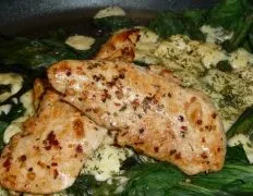 Greek Chicken And Spinach