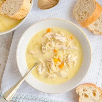 Greek Lemon Chicken Soup