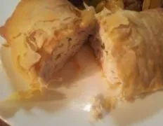 Greek Phyllo- Wrapped Chicken