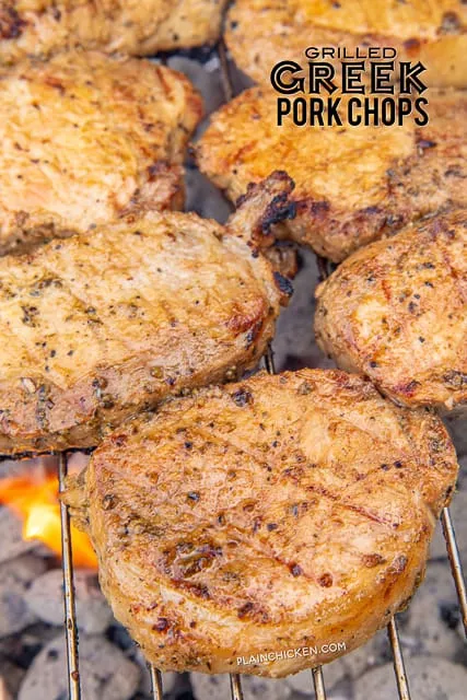 Greek Pork Chops