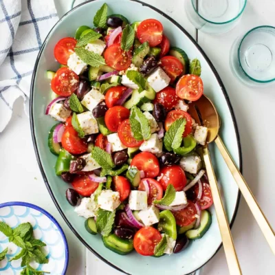 Greek Salad W/Feta And Olives