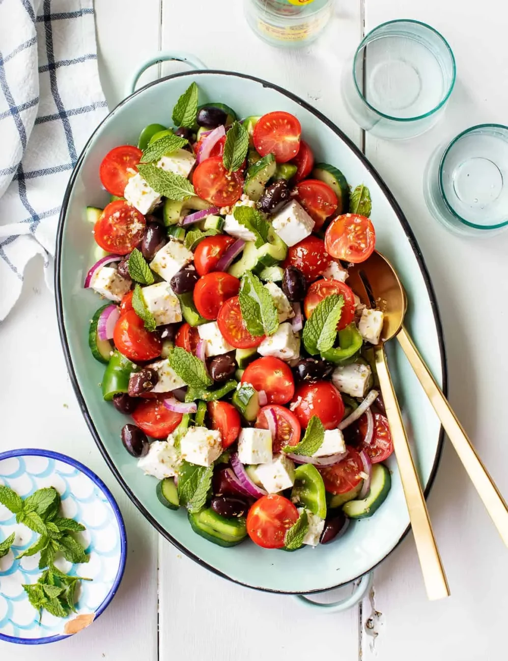 Greek Salad W/Feta And Olives