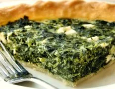 Greek Spinach Quiche