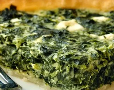 Greek Spinach Quiche