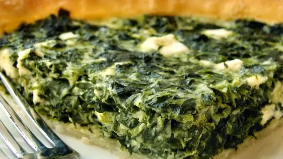 Greek Spinach Quiche