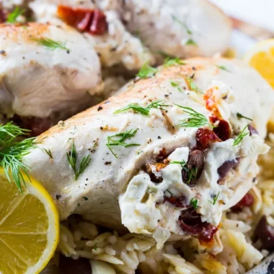 Greek Stuffed Chicken