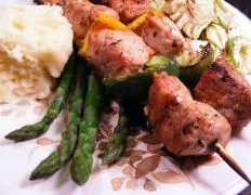 Greek Style Pork Kabobs