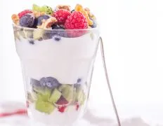 Greek Yoghurt And Fruit Salad