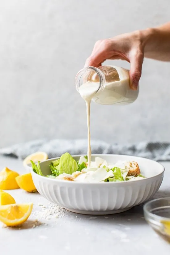 Greek Yogurt Caesar Salad Dressing