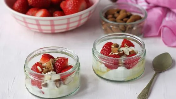 Greek Yogurt Dessert With Honey And