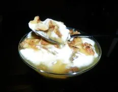 Greek Yogurt With Honey And Walnuts