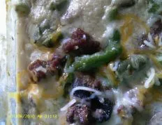 Green Bean And Hamburger Casserole