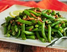 Green Beans Almondine