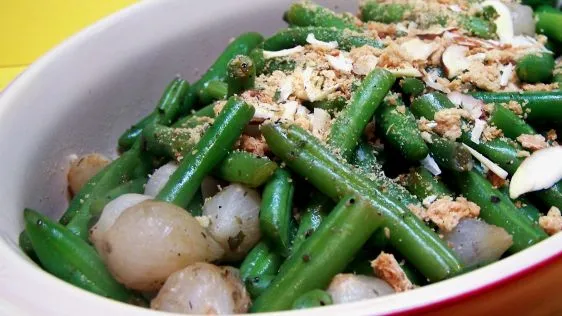 Green Beans Almondine