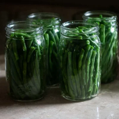 Green Beans Canning Raw Pack