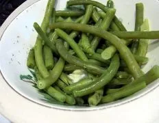 Green Beans With Fresh Dill