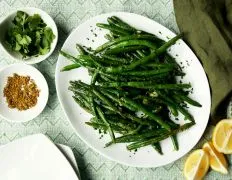 Green Beans With Lemon Garlic Seasoning