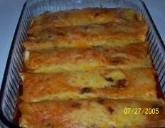 Green Chili Chicken Enchiladas