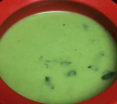 Green Peas Corn Soup