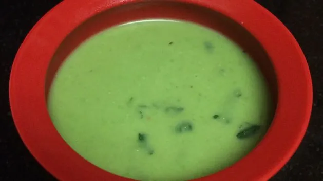 Green Peas Corn Soup