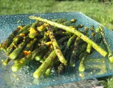 Grilled Asparagus with a Sweet Twist