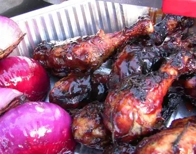 Grilled Bbq Chicken Legs