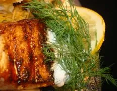 Grilled Blackened Sea Bass