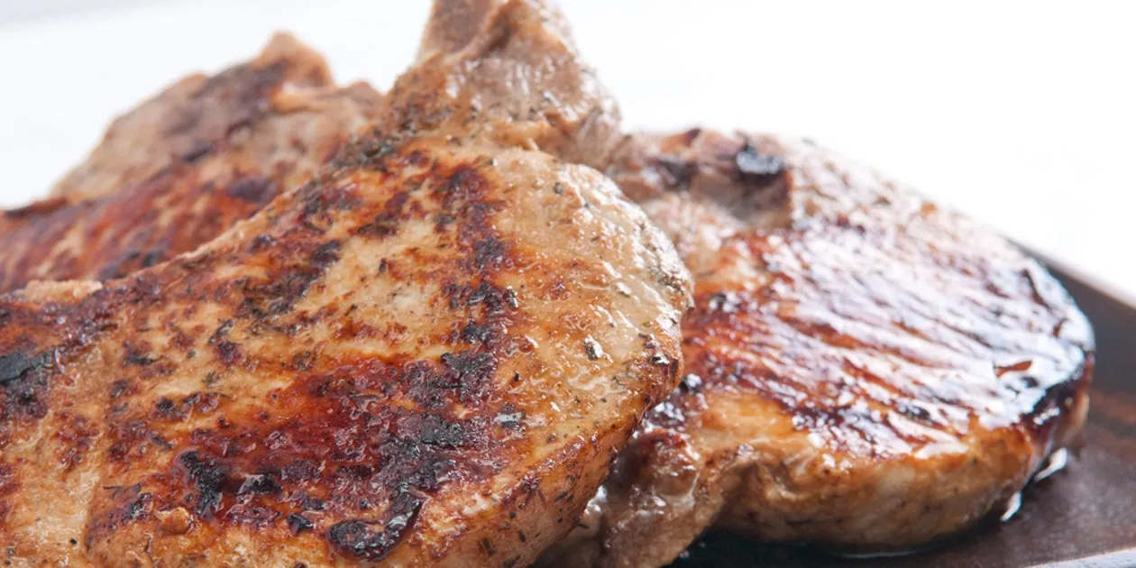 Grilled Brown Sugar Pork Chops