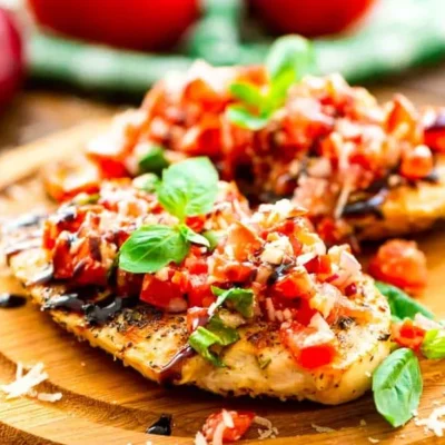 Grilled Bruschetta Chicken