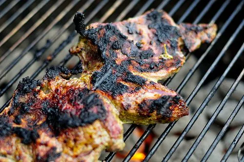 Grilled Butterflied Leg Of Lamb With