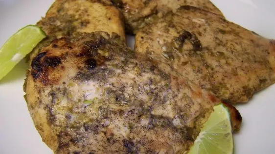 Grilled Caribbean Chicken – Guy