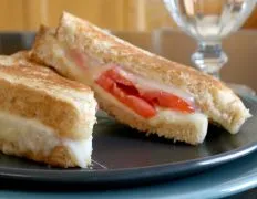 Grilled Cheese &Amp; Tomato Sandwich
