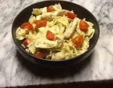 Grilled Chicken And Pesto Farfalle