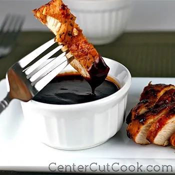 Grilled Chicken Breast With Barbecue Glaze