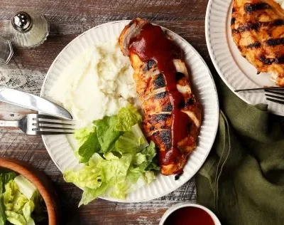 Grilled Chicken Breast With Barbecue Glaze