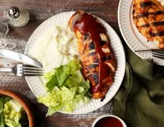 Grilled Chicken Breast With Barbecue Glaze