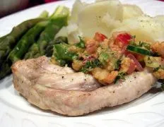 Grilled Chicken Breasts With Gazpacho Salsa