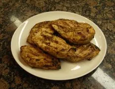 Grilled Chicken Breasts With Onion Glaze