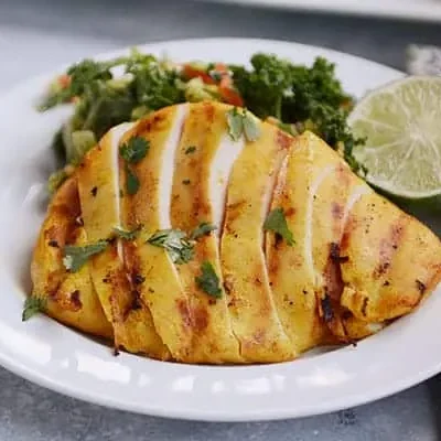 Grilled Chicken Breasts With Spicy Coconut