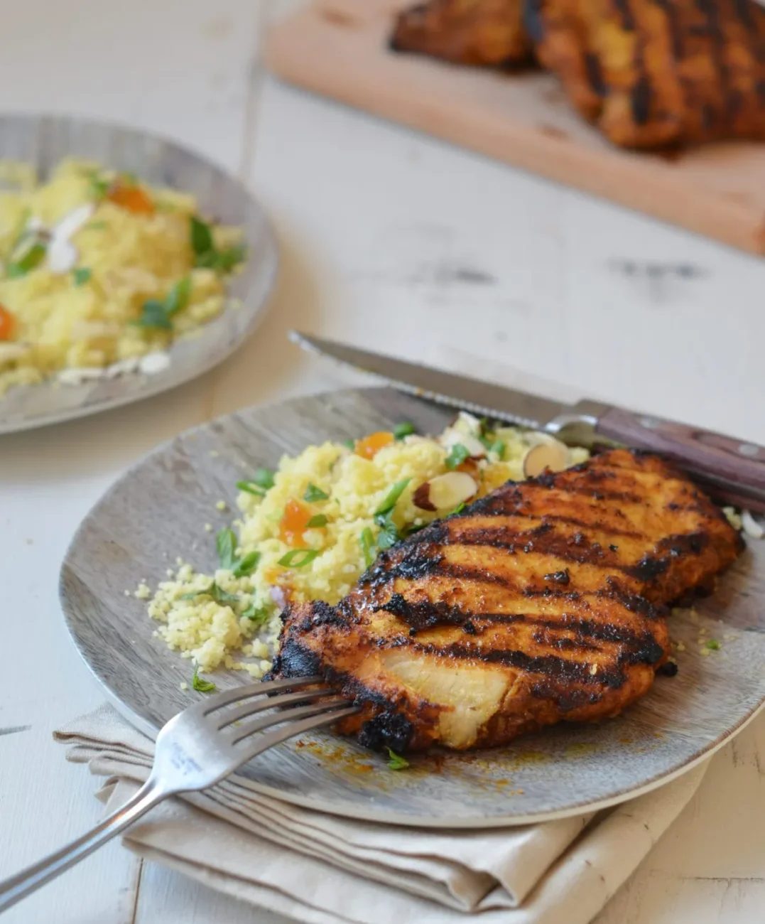 Grilled Chicken Moroccan Style