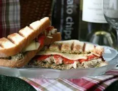 Grilled Chicken Pesto Panini