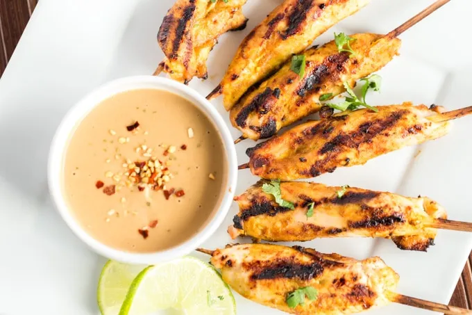 Grilled Chicken Satay