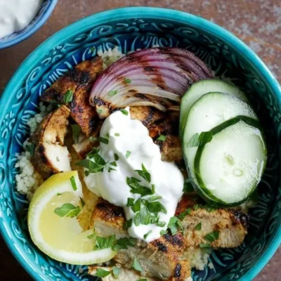 Grilled Chicken Shawarma