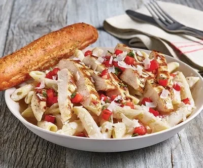 Grilled Chicken &Amp; Veggie Three Cheese Pasta