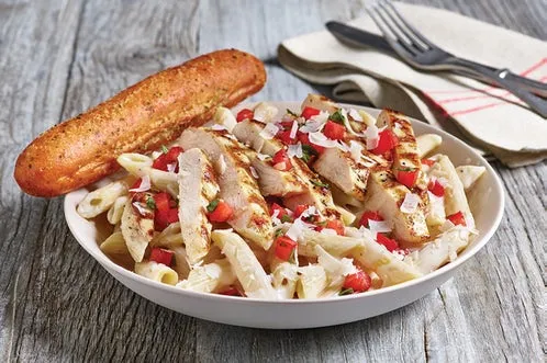 Grilled Chicken & Veggie Three Cheese Pasta