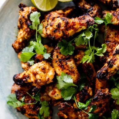 Grilled Chicken Wings With Tandoori