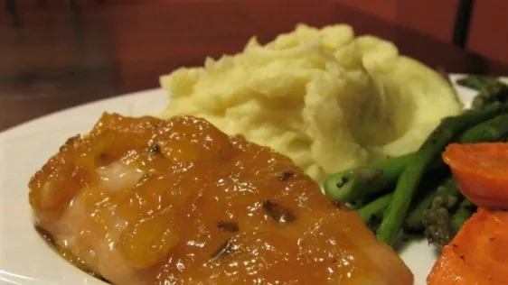 Grilled Chicken With Mango Habanero Glaze