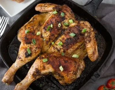 Grilled Chicken With Moroccan Spices