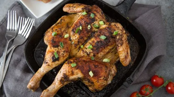 Grilled Chicken With Moroccan Spices