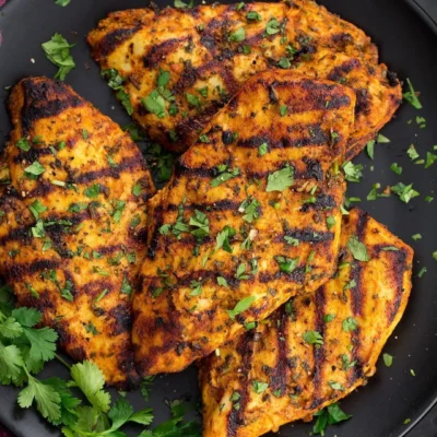 Grilled Chicken With Moroccan Spices